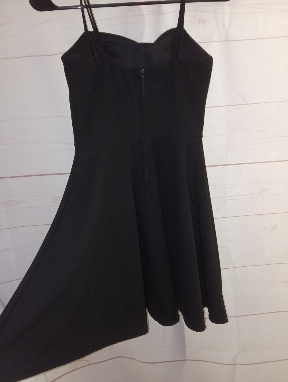 B. Smart Little Black Spaghetti Strap Mini Dress - Picture 2 of 4